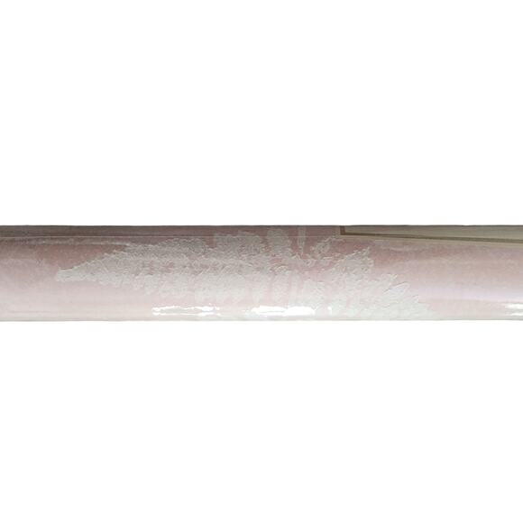 Wallpaper 2 New Rolls Carey Lind Pink White Textured Tropical 112 SQ FT Total - Picture 7 of 16